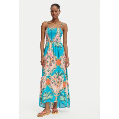 Maaji Sukienka letnia Isadora PT2123CLD009 Błękitny Regular Fit M Niebieski jasny Damskie Maaji Sukienka letnia Isadora PT2123CLD009 Błękitny Regular Fit M Niebieski jasny Damskie