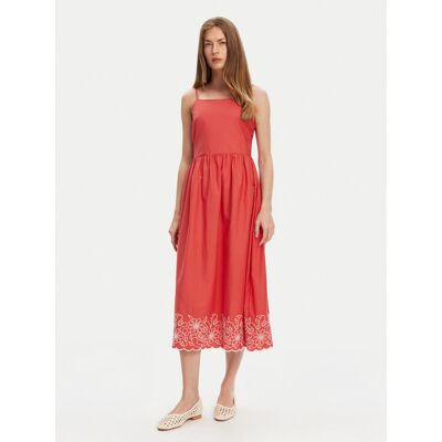 United Colors Of Benetton Sukienka letnia 4KUSDV0B7 Czerwony Regular Fit XL Czerwony Damskie United Colors Of Benetton Sukienka letnia 4KUSDV0B7 Czerwony Regular Fit XL Czerwony Damskie