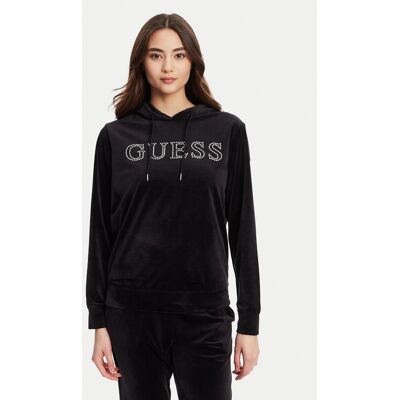 Guess Bluza V4RQ25 K0232 Czarny Regular Fit XXS Czarny Damskie Guess Bluza V4RQ25 K0232 Czarny Regular Fit XXS Czarny Damskie