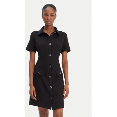 Guess Sukienka codzienna W6RK34 KCMU2 Czarny Classic Fit XS Czarny Damskie Guess Sukienka codzienna W6RK34 KCMU2 Czarny Classic Fit XS Czarny Damskie