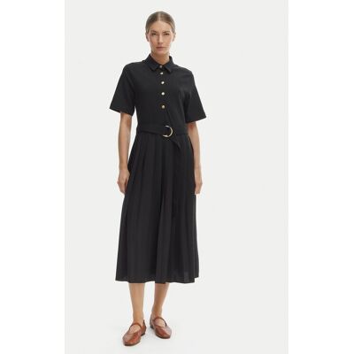 Tommy Hilfiger Sukienka codzienna WW0WW48756 Czarny Regular Fit XXS_32 Czarny Damskie Tommy Hilfiger Sukienka codzienna WW0WW48756 Czarny Regular Fit XXS_32 Czarny Damskie