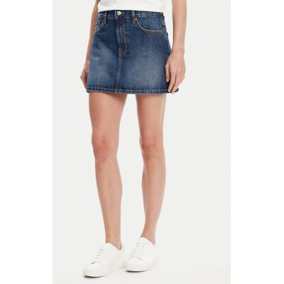 United Colors Of Benetton Spódnica jeansowa 4AW7D004U Niebieski Regular Fit 38 Niebieski Damskie United Colors Of Benetton Spódnica jeansowa 4AW7D004U Niebieski Regular Fit 38 Niebieski Damskie