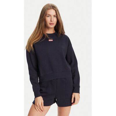 Hunter Bluza Tina HARW0042242 Granatowy Cropped Fit XS Granatowy Damskie Hunter Bluza Tina HARW0042242 Granatowy Cropped Fit XS Granatowy Damskie