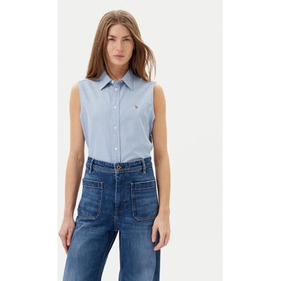 Polo Ralph Lauren Koszula 211968896002 Błękitny Classic Fit XL Niebieski jasny Damskie Polo Ralph Lauren Koszula 211968896002 Błękitny Classic Fit XL Niebieski jasny Damskie