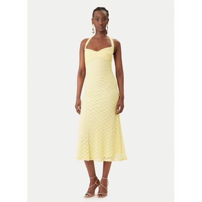 Bardot Sukienka koktajlowa Mariko 60397DB Żółty Regular Fit 42 Żółty Damskie Bardot Sukienka koktajlowa Mariko 60397DB Żółty Regular Fit 42 Żółty Damskie