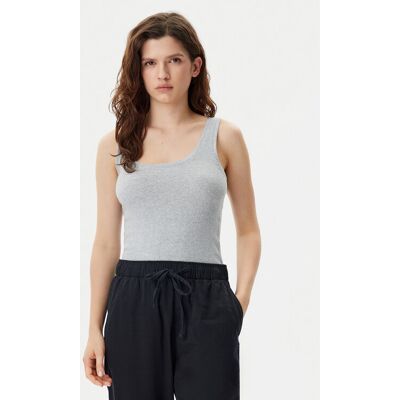 Gap Top 540670-01 Szary Slim Fit XS Szary Damskie Gap Top 540670-01 Szary Slim Fit XS Szary Damskie