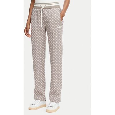 Guess Spodnie dresowe V5YB20 KB212 Brązowy jasny Regular Fit XXS Brązowy jasny Damskie Guess Spodnie dresowe V5YB20 KB212 Brązowy jasny Regular Fit XXS Brązowy jasny Damskie