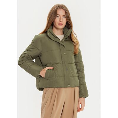 Vero Moda Kurtka zimowa Maggy 10311665 Brązowy Regular Fit XL Brązowy Damskie Vero Moda Kurtka zimowa Maggy 10311665 Brązowy Regular Fit XL Brązowy Damskie