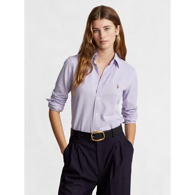 Polo Ralph Lauren Koszula Ls Knt Ox St 211924258001 Fioletowy Slim Fit S Fioletowy Damskie Polo Ralph Lauren Koszula Ls Knt Ox St 211924258001 Fioletowy Slim Fit S Fioletowy Damskie