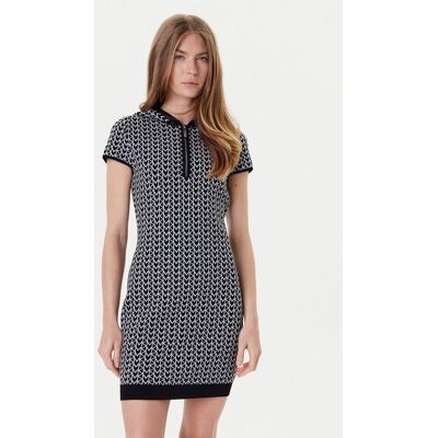 MICHAEL Michael Kors Sukienka dzianinowa MT5834LHQG Szary Regular Fit L Szary Damskie MICHAEL Michael Kors Sukienka dzianinowa MT5834LHQG Szary Regular Fit L Szary Damskie