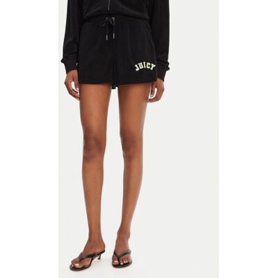 Juicy Couture Szorty sportowe Perkin JCWHS125322 Czarny Relaxed Fit XL Czarny Damskie Juicy Couture Szorty sportowe Perkin JCWHS125322 Czarny Relaxed Fit XL Czarny Damskie