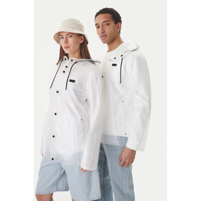 Hunter Kurtka przeciwdeszczowa Izzy HARU0001261 Przezroczysty Regular Fit XL Bezbarwny Unisex Hunter Kurtka przeciwdeszczowa Izzy HARU0001261 Przezroczysty Regular Fit XL Bezbarwny Unisex
