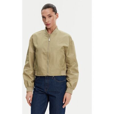 Calvin Klein Jeans Kurtka bomber Hero LV047B528G Beżowy Relaxed Fit XXL Beżowy Damskie Calvin Klein Jeans Kurtka bomber Hero LV047B528G Beżowy Relaxed Fit XXL Beżowy Damskie