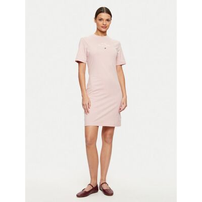 Tommy Hilfiger Sukienka codzienna WW0WW43830 Różowy Regular Fit XXS Różowy Damskie Tommy Hilfiger Sukienka codzienna WW0WW43830 Różowy Regular Fit XXS Różowy Damskie