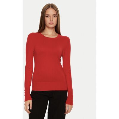 Brave Soul Sweter LK-248HOLLYRD Czerwony Regular Fit S Czerwony Damskie Brave Soul Sweter LK-248HOLLYRD Czerwony Regular Fit S Czerwony Damskie