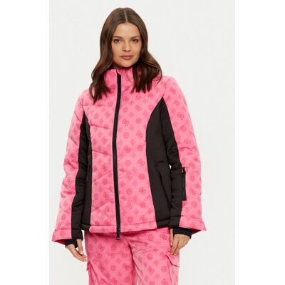 Guess Kurtka narciarska W4PL3N WH0K0 Różowy Regular Fit S Różowy Damskie Guess Kurtka narciarska W4PL3N WH0K0 Różowy Regular Fit S Różowy Damskie
