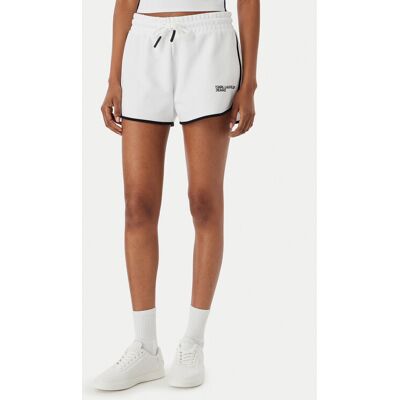 Karl Lagerfeld Jeans Szorty sportowe B2W10125 Biały Regular Fit XS Biały Damskie Karl Lagerfeld Jeans Szorty sportowe B2W10125 Biały Regular Fit XS Biały Damskie