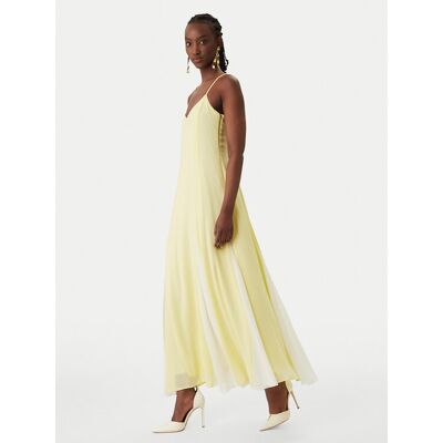 Vero Moda Sukienka letnia Raelynn 10348442 Żółty Regular Fit XS Żółty Damskie Vero Moda Sukienka letnia Raelynn 10348442 Żółty Regular Fit XS Żółty Damskie