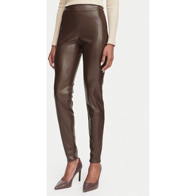Guess Legginsy W4BB18 WGIK0 Khaki Slim Fit XS_32 Brązowy Damskie Guess Legginsy W4BB18 WGIK0 Khaki Slim Fit XS_32 Brązowy Damskie