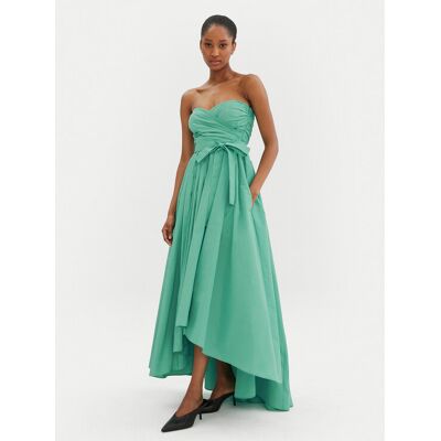PINKO Sukienka wieczorowa 104937 Y3LE Zielony Regular Fit 38 Zielony Damskie PINKO Sukienka wieczorowa 104937 Y3LE Zielony Regular Fit 38 Zielony Damskie