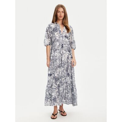 United Colors Of Benetton Sukienka letnia 4ENDDV0BT Niebieski Relaxed Fit S Niebieski Damskie United Colors Of Benetton Sukienka letnia 4ENDDV0BT Niebieski Relaxed Fit S Niebieski Damskie