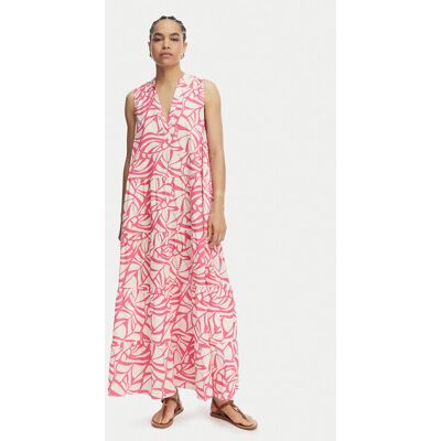 LOLA CASADEMUNT Sukienka letnia LS2616141 Różowy jasny Relaxed Fit M Różowy jasny Damskie LOLA CASADEMUNT Sukienka letnia LS2616141 Różowy jasny Relaxed Fit M Różowy jasny Damskie