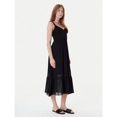 MICHAEL Michael Kors Sukienka koktajlowa MT583467R3 Czarny Regular Fit M Czarny Damskie MICHAEL Michael Kors Sukienka koktajlowa MT583467R3 Czarny Regular Fit M Czarny Damskie