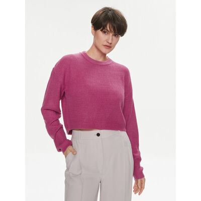 ONLY Sweter Malavi 15284453 Różowy Regular Fit M Różowy Damskie ONLY Sweter Malavi 15284453 Różowy Regular Fit M Różowy Damskie