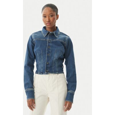 Guess Jeans Kurtka jeansowa W6RN84 D7251 Niebieski Classic Fit XXL Niebieski Damskie Guess Jeans Kurtka jeansowa W6RN84 D7251 Niebieski Classic Fit XXL Niebieski Damskie