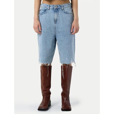 Noisy May Szorty jeansowe Jytte 27030816 Niebieski Straight Fit S Niebieski Damskie Noisy May Szorty jeansowe Jytte 27030816 Niebieski Straight Fit S Niebieski Damskie