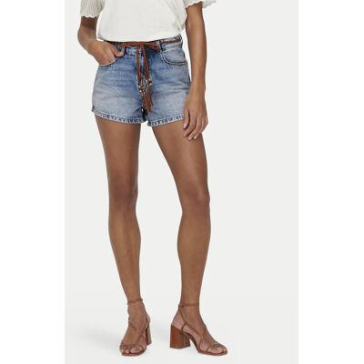 ONLY Szorty jeansowe Kelly 15221469 Niebieski jasny Regular Fit M Niebieski jasny Damskie ONLY Szorty jeansowe Kelly 15221469 Niebieski jasny Regular Fit M Niebieski jasny Damskie