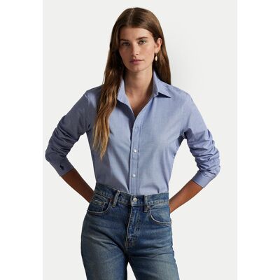 Polo Ralph Lauren Koszula 211941509004 Błękitny Slim Fit 4 Niebieski jasny Damskie Polo Ralph Lauren Koszula 211941509004 Błękitny Slim Fit 4 Niebieski jasny Damskie