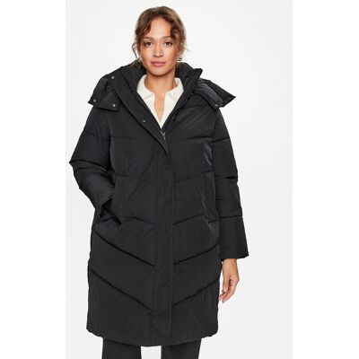 Calvin Klein Kurtka zimowa Modern K20K204690 Czarny Regular Fit XXL Czarny Damskie Calvin Klein Kurtka zimowa Modern K20K204690 Czarny Regular Fit XXL Czarny Damskie