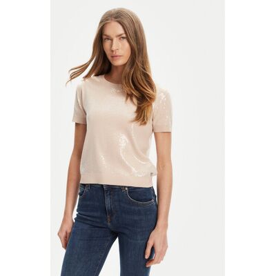 Guess Sweter W5YR21 Z3E70 Beżowy Regular Fit XXL Beżowy Damskie Guess Sweter W5YR21 Z3E70 Beżowy Regular Fit XXL Beżowy Damskie
