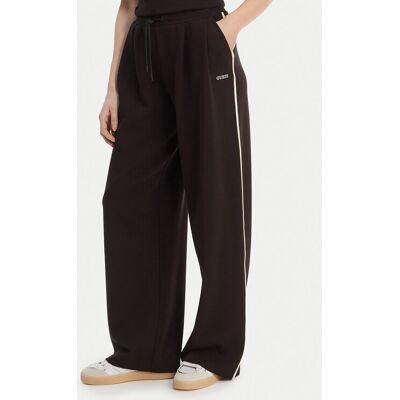 Guess Spodnie dresowe V6GB01 K2914 Brązowy Wide Leg XXS Brązowy Damskie Guess Spodnie dresowe V6GB01 K2914 Brązowy Wide Leg XXS Brązowy Damskie