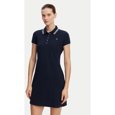 Tommy Hilfiger Sukienka codzienna WW0WW45532 Granatowy Regular Fit XXS Granatowy Damskie Tommy Hilfiger Sukienka codzienna WW0WW45532 Granatowy Regular Fit XXS Granatowy Damskie