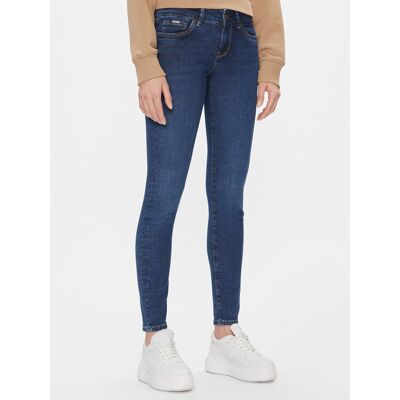 Pepe Jeans Jeansy PL204583 Granatowy Skinny Fit 26_32 Granatowy Damskie Pepe Jeans Jeansy PL204583 Granatowy Skinny Fit 26_32 Granatowy Damskie