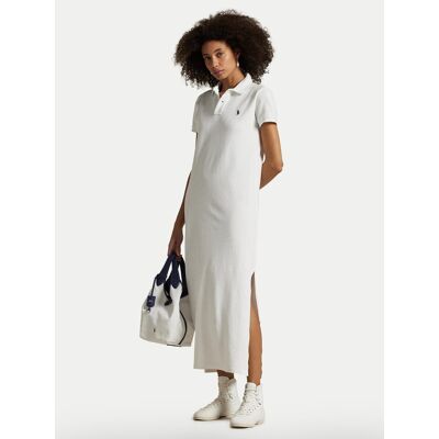 Polo Ralph Lauren Sukienka codzienna 211968291001 Biały Regular Fit M Biały Damskie Polo Ralph Lauren Sukienka codzienna 211968291001 Biały Regular Fit M Biały Damskie
