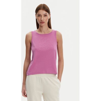 Kappa Top Logo Gria 382129W Fioletowy Regular Fit XS Fioletowy Damskie Kappa Top Logo Gria 382129W Fioletowy Regular Fit XS Fioletowy Damskie