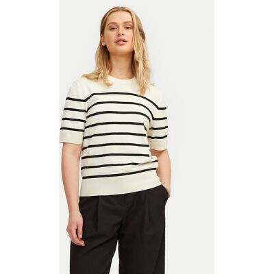JJXX Sweter Layla 12254368 Écru Regular Fit M Kremowy Damskie JJXX Sweter Layla 12254368 Écru Regular Fit M Kremowy Damskie