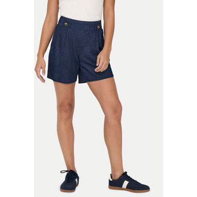 JDY Szorty materiałowe Birdie Geggo 15320995 Granatowy Regular Fit XS Granatowy Damskie JDY Szorty materiałowe Birdie Geggo 15320995 Granatowy Regular Fit XS Granatowy Damskie