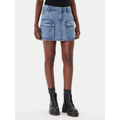 G-Star Raw Spódnica jeansowa D27703-D536 Niebieski Regular Fit 31 Niebieski Damskie G-Star Raw Spódnica jeansowa D27703-D536 Niebieski Regular Fit 31 Niebieski Damskie