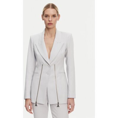 Patrizia Pepe Marynarka 8S0522/A6F5-S702 Szary Regular Fit 42 Szary Damskie Patrizia Pepe Marynarka 8S0522/A6F5-S702 Szary Regular Fit 42 Szary Damskie