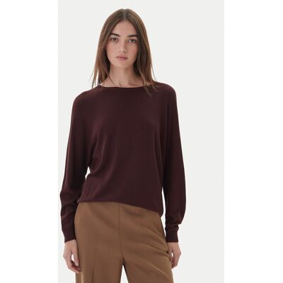 Kontatto Sweter 3M0820C Brązowy Regular Fit NOSIZE Brązowy Damskie Kontatto Sweter 3M0820C Brązowy Regular Fit NOSIZE Brązowy Damskie