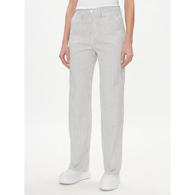 ONLY Spodnie materiałowe Merle 15312896 Biały Wide Leg M Biały Damskie ONLY Spodnie materiałowe Merle 15312896 Biały Wide Leg M Biały Damskie
