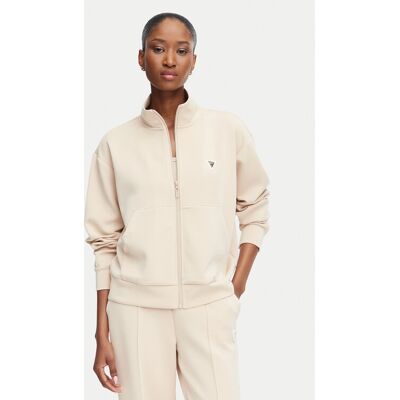 Guess Bluza V6YQ17 K4313 Beżowy Regular Fit XXS Beżowy Damskie Guess Bluza V6YQ17 K4313 Beżowy Regular Fit XXS Beżowy Damskie