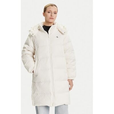 Calvin Klein Jeans Kurtka puchowa Essential LV047D502G Beżowy Regular Fit S Beżowy Damskie Calvin Klein Jeans Kurtka puchowa Essential LV047D502G Beżowy Regular Fit S Beżowy Damskie