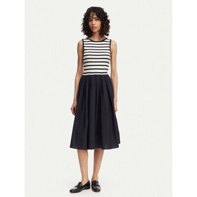 Gant Sukienka letnia 4503509 Granatowy A-Line Fit XL Granatowy Damskie Gant Sukienka letnia 4503509 Granatowy A-Line Fit XL Granatowy Damskie