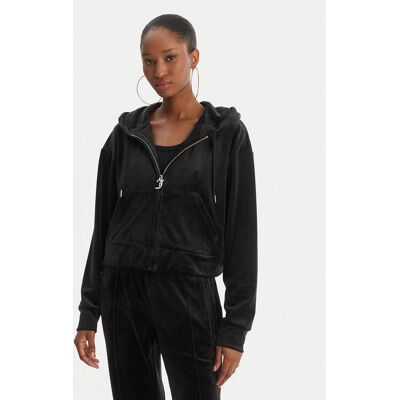 Juicy Couture Bluza Iccle JCWAS126304 Czarny Oversize XXS Czarny Damskie Juicy Couture Bluza Iccle JCWAS126304 Czarny Oversize XXS Czarny Damskie