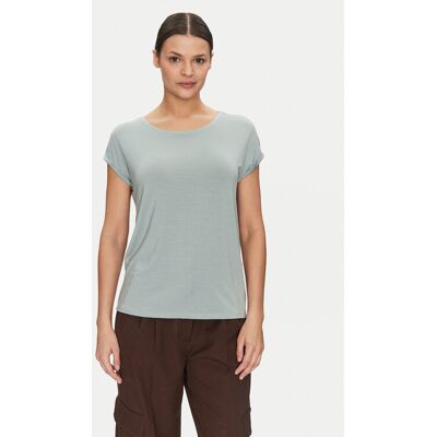 Vero Moda T-Shirt Ava 10284468 Zielony Regular Fit S Zielony Damskie Vero Moda T-Shirt Ava 10284468 Zielony Regular Fit S Zielony Damskie